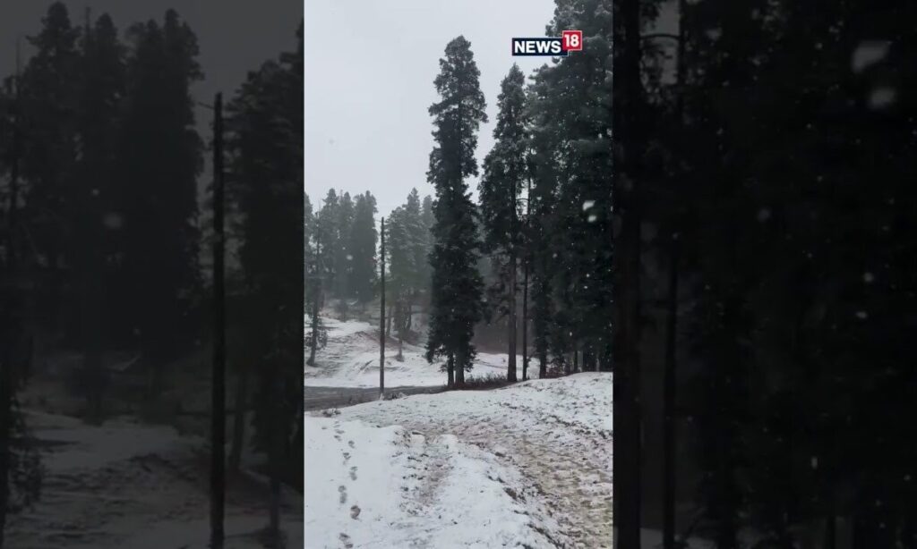 Famous Tourists Spots In Kashmir Gulmarg & Gurez Receives First Snowfall Of The Winter Season | N18S