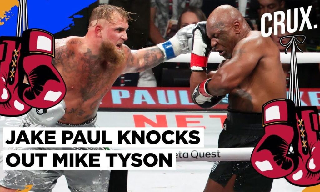 Mike Tyson vs Jake Paul | Influencer Paul Beats Iron Mike Tyson In Drab Fight Which Crashes Netflix