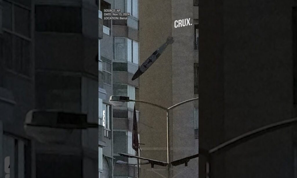 Watch: Moment Israel’s “Dumb Bomb” Strikes Photographer’s Childhood Neighbourhood | Hezbollah War