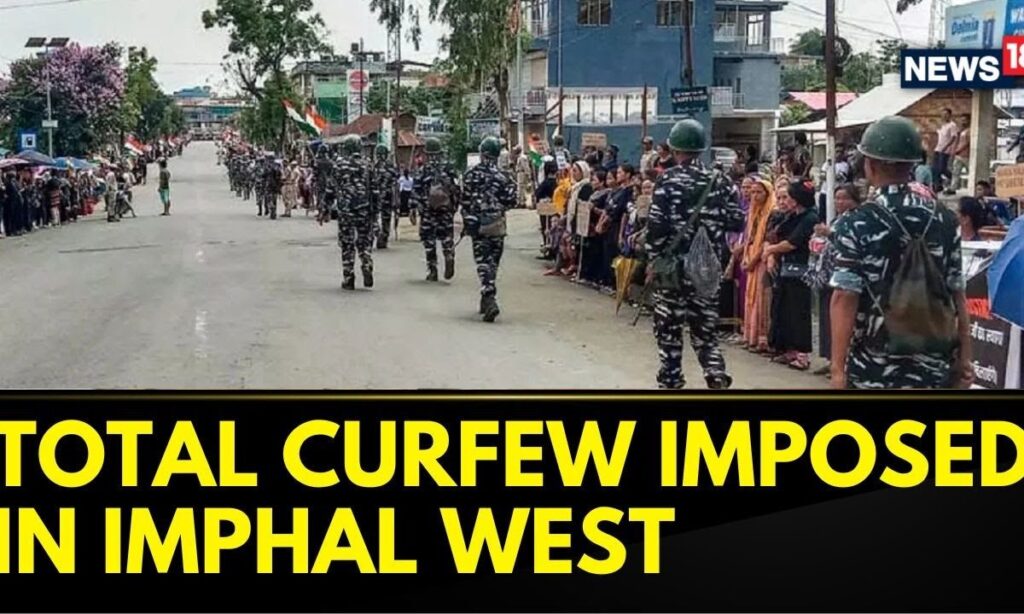 Manipur Violence Latest: Total Curfew Imposed In Imphal West Amid Law And Order Concerns | News18
