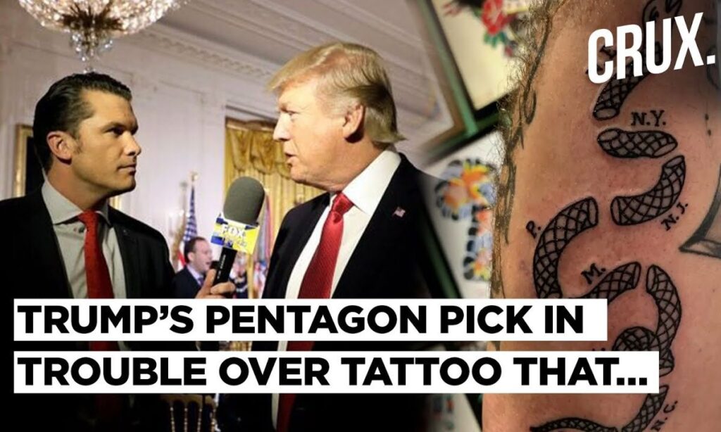 What’s ‘Deus Vult’? A Tattoo That Could End Trump Pick Pete Hegseth’s Pentagon Dream | US News