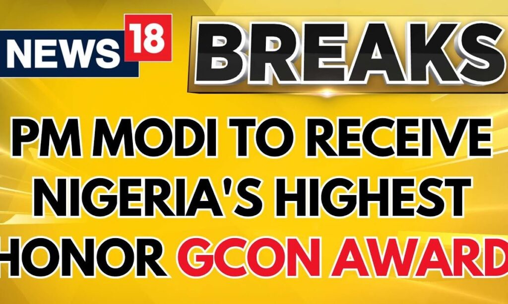 PM Modi Latest News | Prime Minister Narendra Modi To Receive Nigeria's Highest Honor GCON | News18