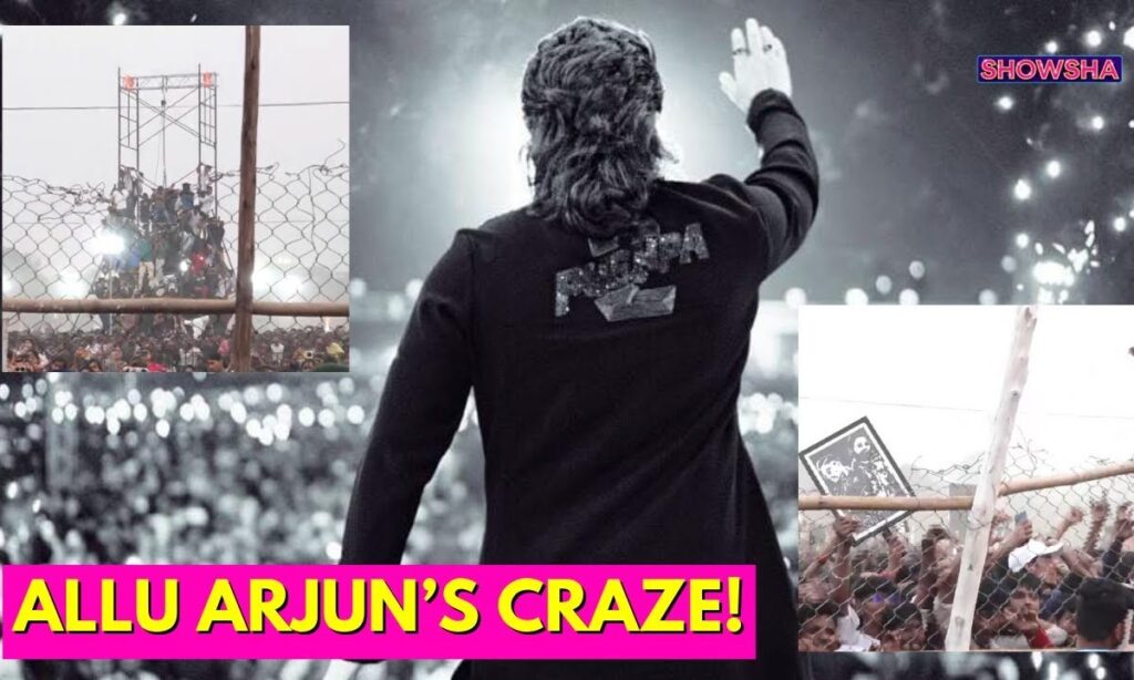 Pushpa 2: Fans In Patna Create Chaos, Climb Electric Poles; Police Resort To Lathi Charge