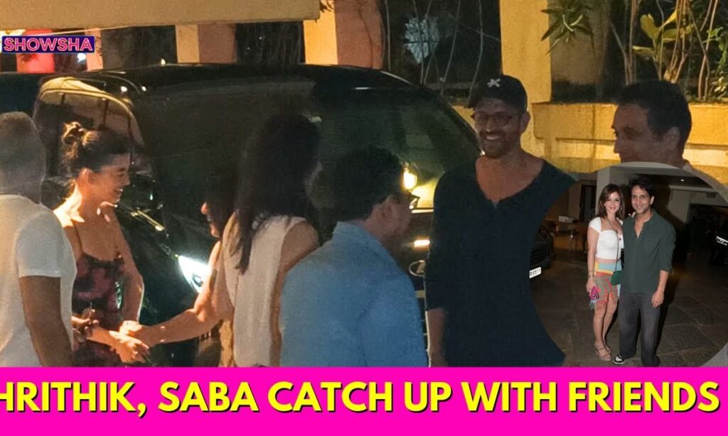 Hrithik Roshan & Girlfriend Saba Azad Hang Out With Sussanne Khan, Partner Arslan Goni | WATCH