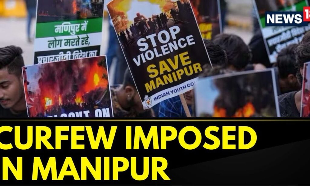 Manipur Violence: Curfew Imposed In 7 Districts Following High Level Meeting Chaired By HM | News18