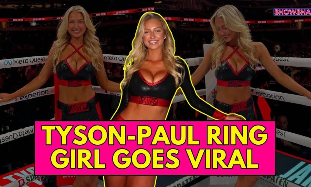 Mike Tyson-Jake Paul's Epic Fight Makes Ring Girl Sydney Thomas Internet's Newest Viral Sensation