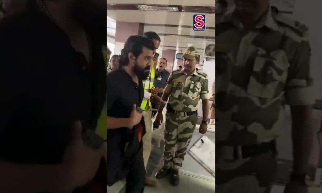 Ram Charan And Buchi Babu Sana Spotted At Begumpet Airport | Bollywood | N18S | #shortvideo