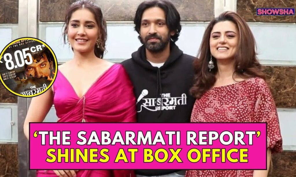 Vikrant Massey, Ridhi Dogra & Raashii Khanna Celebrate As 'The Sabarmati Report' Earns Over ₹ 8 Cr