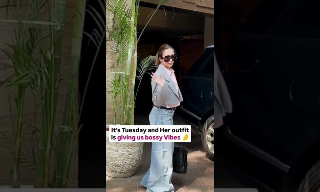 Tuesdays Always Get Better When You Spot Malaika Arora In Her Boss Lady Look | N18S #shorts