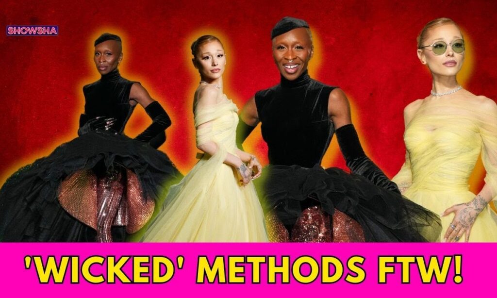 Ariana Grande, Cynthia Erivo Take Method Dressing To New Heights At ‘Wicked’ UK Premiere | N18G