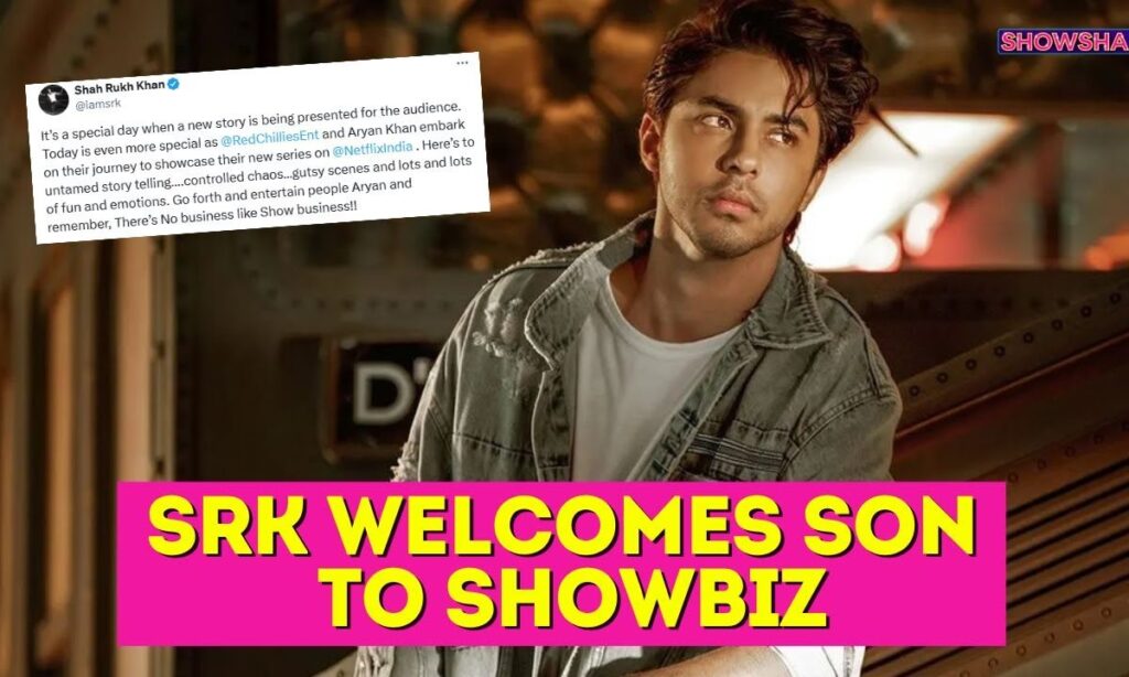 Shah Rukh Khan's Son Aryan Khan To Make Directorial Debut With Netflix Series In 2025 | WATCH