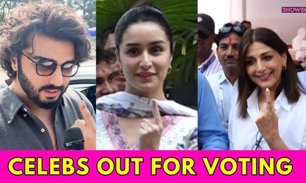 Shraddha Kapoor, Arjun Kapoor, Sonali Bendre & More Turn Up To Cast Their Votes | WATCH