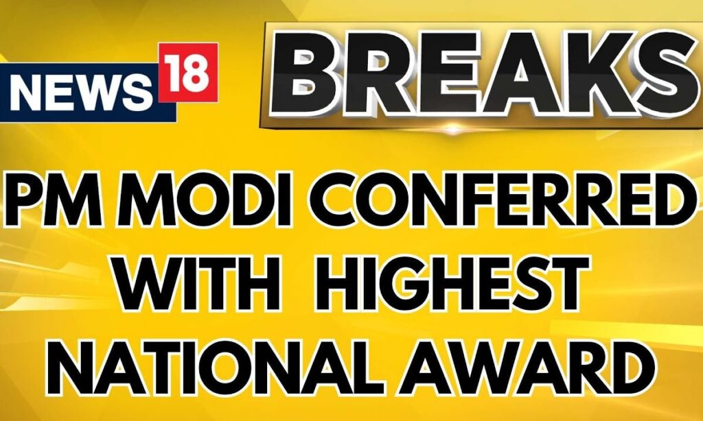 PM Modi News | Prime Minister Narendra Modi Conferred With Guyana’s Highest National Award | News18