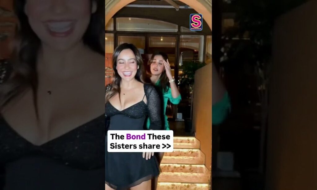 Sharma Sisters Can't Stop Laughing As They Poses For The Paps | Bollywood | N18S | #shortvideos