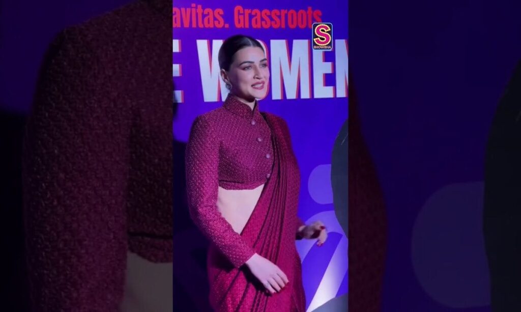 Kriti Sanon Rocks Saree In Her Own Style, Leaves Fans Bedazzled! | Do Patti Movie | News18