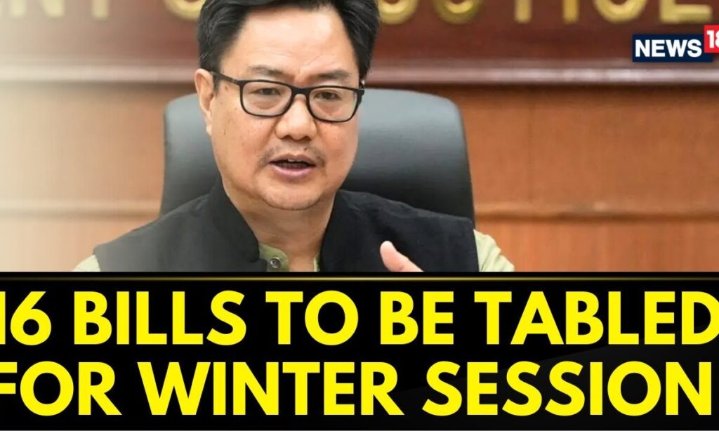 Kiren Rijiju To Hold A Meeting With Floor Leaders Ahead Of Winter Session Of Parliament | News18