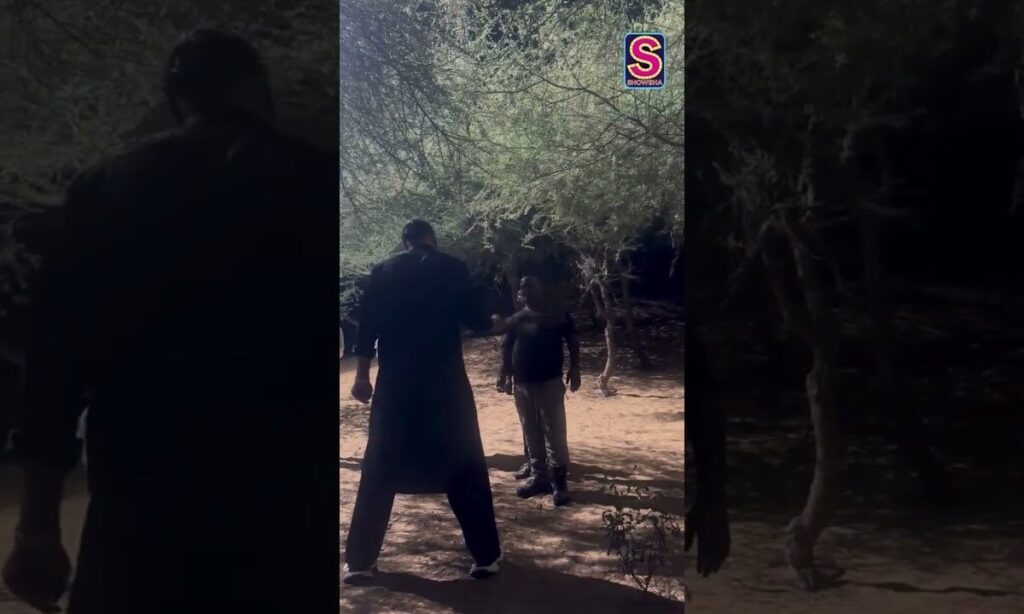 #BTS Moments Of Badshah Practising The Pistol Swing! | N18S | #trending