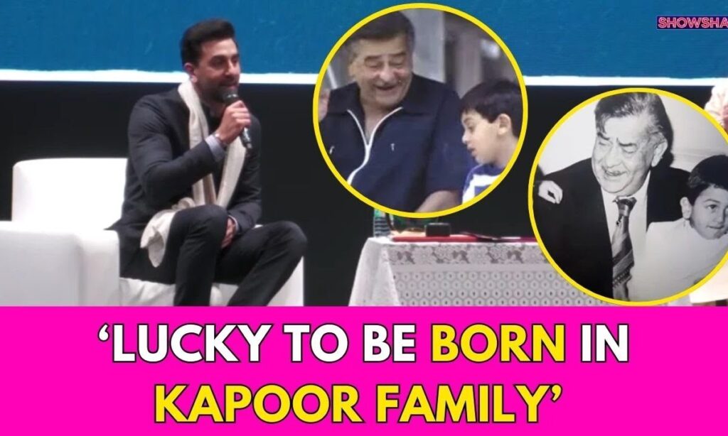 Ranbir Kapoor Remembers His Grandfather Raj Kapoor's Loving Memories At IFFI 2024 | WATCH