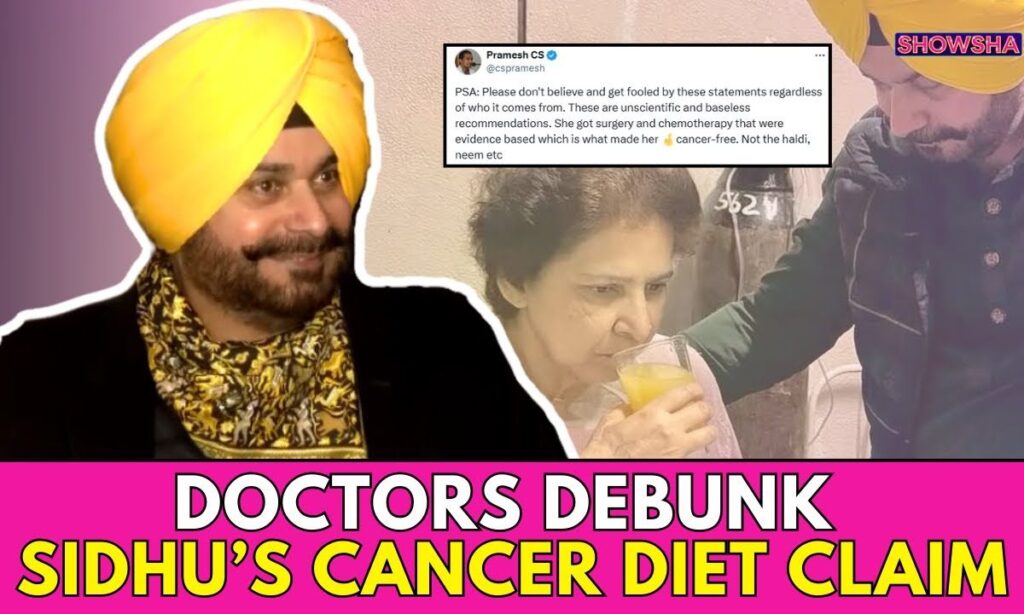 Navjot Singh Sidhu’s Diet-Based Cancer Cure For Wife Called 'Unscientific' By Top Oncologists