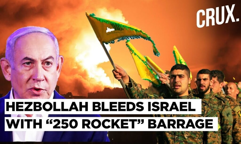 Hezbollah Fires “250 Rockets, Long-range Missiles” at Tel Aviv, IDF Hits “command Centres" in Beirut