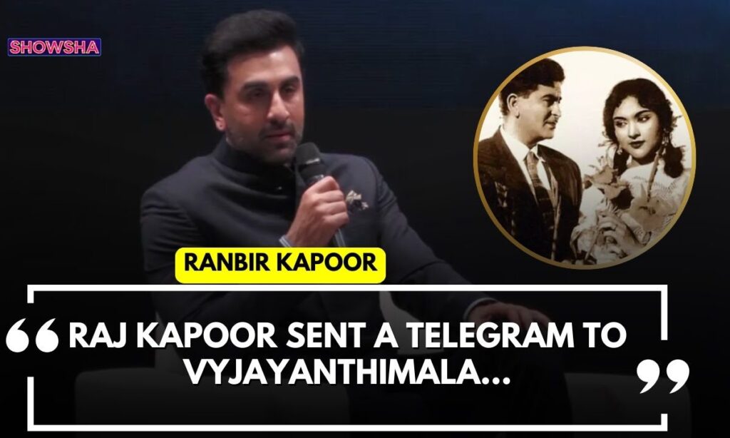 Ranbir Kapoor Recalls How Grandfather Raj Kapoor Wooed Vyjayanthimala For 'Sangam' | WATCH