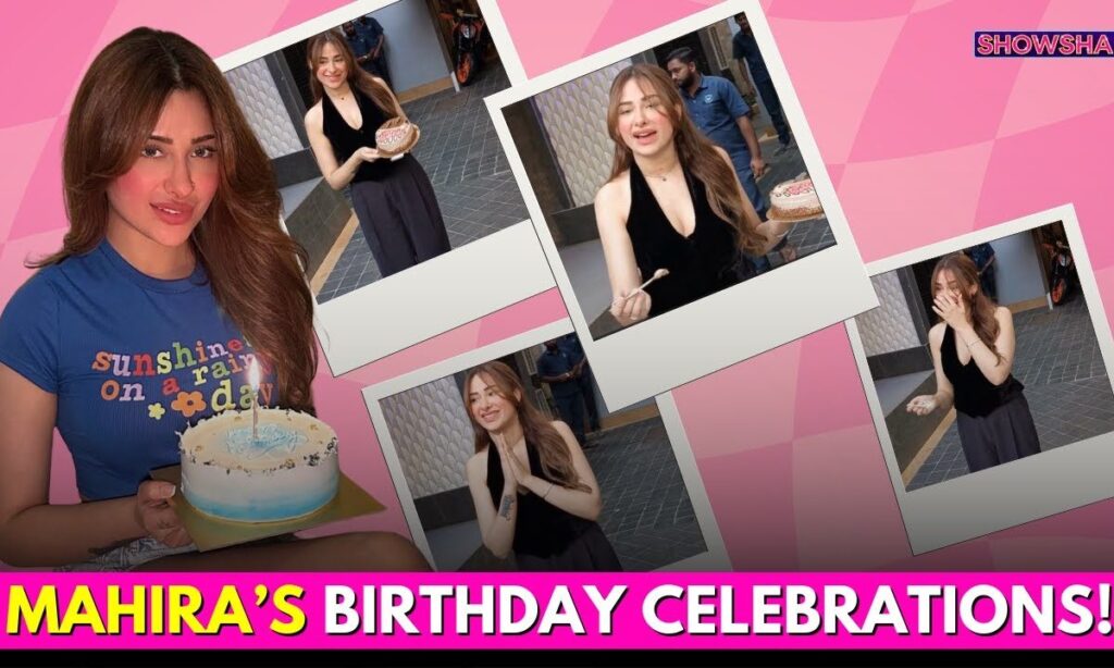 Bigg Boss Fame Mahira Sharma Rings In Her Birthday With A Sweet Celebration, Cuts Cake With Paps