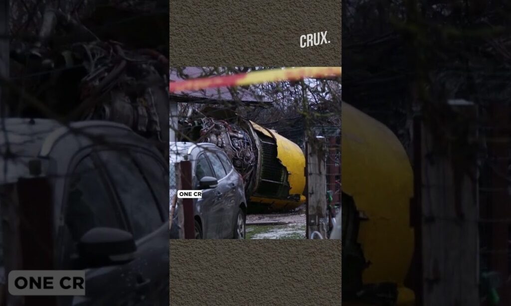 DHL Cargo Plane Crashes Into House In Vilnius Airport Landing | Lithuania