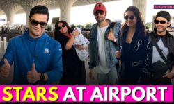 Parineeti Chopra, Stebin Ben, Ali Fazal, Richa Chaddha, R Madhavan & More Snapped At Mumbai Airport