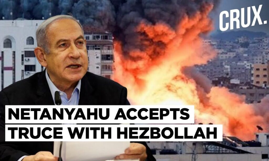 Netanyahu Backs Ceasefire With Hezbollah With 'Full Freedom Of Action In Lebanon', IDF Pounds Beirut