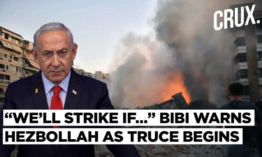 Israel-Lebanon Ceasefire Starts, “Iran Threat, Hamas…” Netanyahu Lists 3 Reasons For Hezbollah Deal