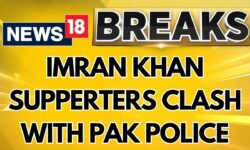 Crackdown On Imran Khan's Supporters | Imran Khan Supperters Clash With Police In Pakistan | News18