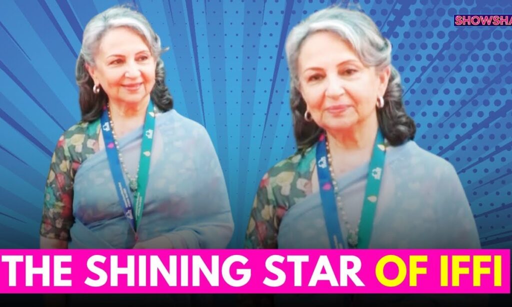 Sharmila Tagore Dazzles On The Red Carpet At The 55th International Film Festival Of India | WATCH