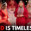 Red Bridal Trousseau Inspired By Priyanka, Nayanthara, Aditi, Katrina, Deepika & Bollywood Brides