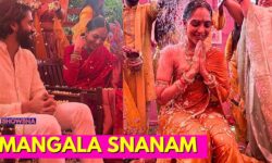 Naga Chaitanya, Sobhita Dhulipala's Pre-Wedding Festivities Begin With Mangala Snanam, Pics Go Viral