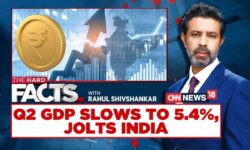 India's GDP Growth Slowed To 5.4% In July-September, Lowest In 2 Years | India GDP News  | News18