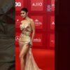 Mouni Roy Slays: Pairs Golden Gown With High Brain Hairdo | Bollywood | Fashion | #viral | N18S