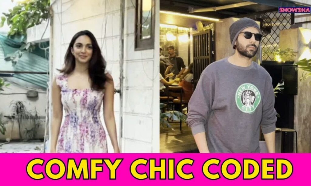 Kiara Advani & Kartik Aaryan Were Spotted In The City Nailing Comfy Chic Looks | WATCH