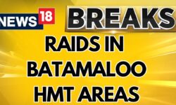 Srinagar Cops Conduct Raids In Batalmaloo, HMT & Other Areas | Jammu Kashmir News | News18