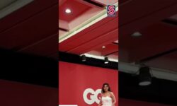 Pure Elegance In White, Dhvani Bhanushali Arrives At GQ's Red Carpet | N18S #shorts #viralvideos