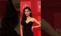 Medha Shankar Turns Heads In Black At The GQ Red Carpet | N18S #shorts #news18 #bollywood