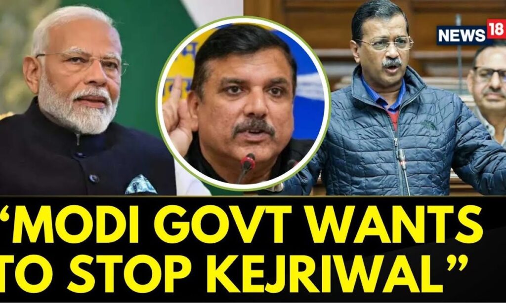 AAP News | BJP Vs AAP | Sanjay Singh Claims Modi Govt Wants To Stop Arvind Kejriwal | News18