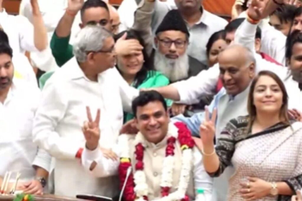 AAP's Mahesh Khichi Elected As Next Delhi Mayor