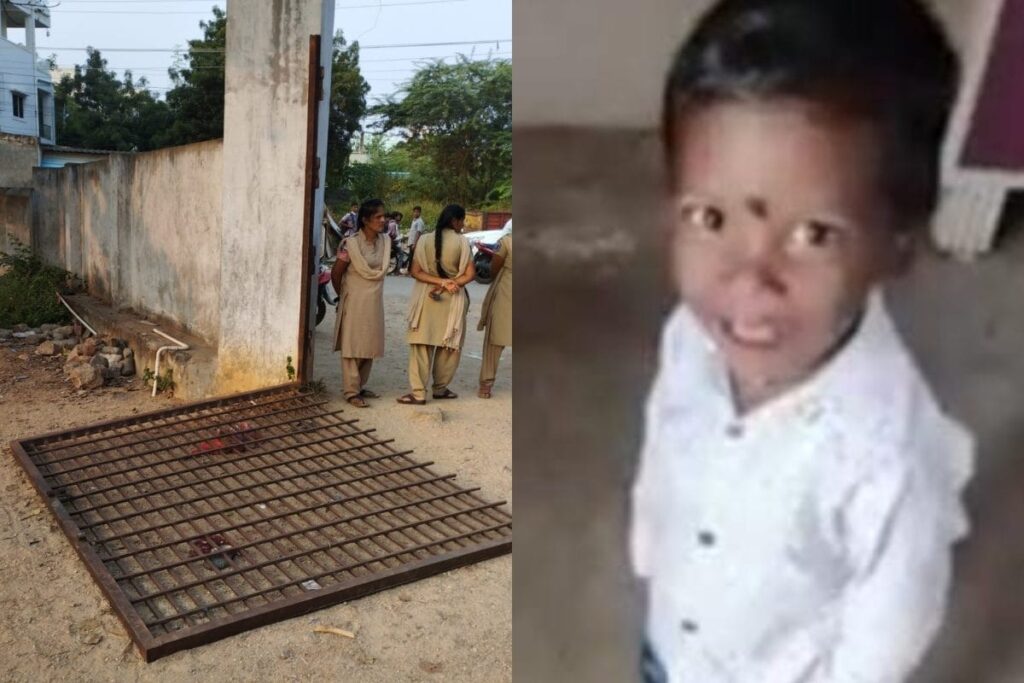 Hyderabad: 6-Year-Old Dies Of Head Injuries After Iron Gate Falls On Him At School