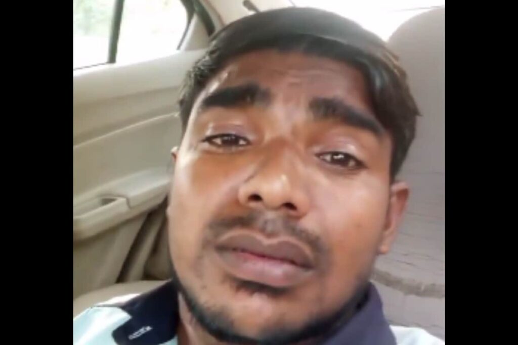 UP Cab Driver Consumes Poison With 2 Children, Demands Death Penalty For Wife In Viral Video