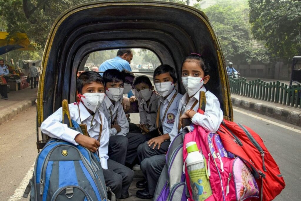 Delhi Schools, DU Colleges Asked To Go Online As Air Quality Remains ‘Severe’