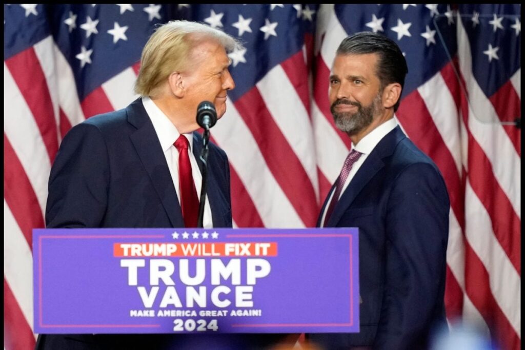 Donald Trump Jr Emerges As Powerful Political Force In US After Helping His Father Win Second Term