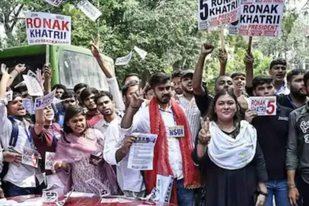 Congress’ Student Wing NSUI Wins DUSU President Post, ABVP Bags VP Polls