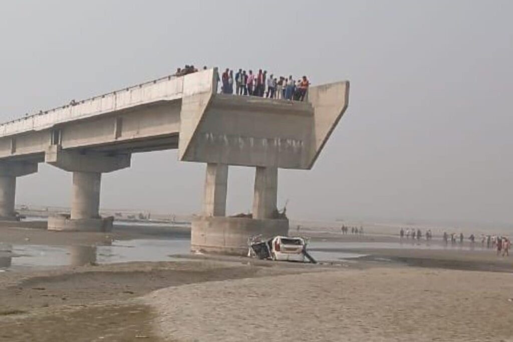 Car Falls Off Broken UP Bridge: FIR Names Google Maps; Locals Say PWD To Blame For 3 Deaths