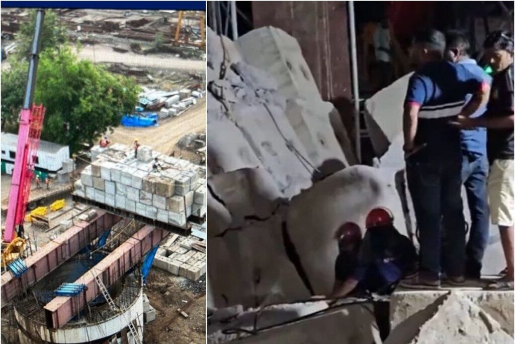 Three Laborers Feared Trapped As Bullet Train Bridge Collapses In Gujarat's Anand