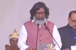 Hemant Soren Takes Oath As Jharkhand CM, INDIA Bloc's Show Of Strength In Ranchi